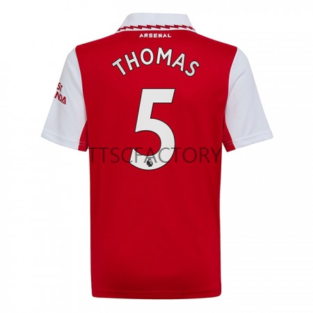 Billiga Fotbollströjor Arsenal Thomas Partey 5 Hemma tröja 2022/23 Kortärmad